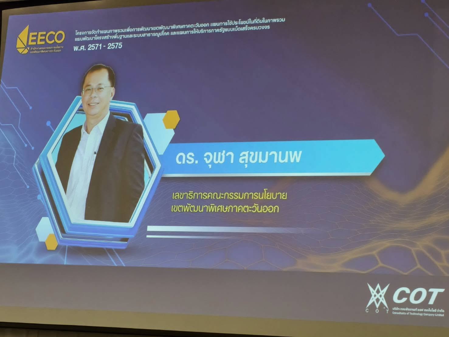 title - ส.ป.ก. ร่วมประชุมชี้แจงโครงการจัดจ้างที่ปรึกษาจัดทำแผนภาพรวมเพื่อการพัฒนาเขตพัฒนาพิเศษภาคตะวันออก แผนการใช้ประโยชน์ในที่ดินในภาพรวม แผนพัฒนาโครงสร้างพื้นฐานและระบบสาธารณูปโภค และแผนการให้บริการภาครัฐแบบเบ็ดเสร็จครบวงจร พ.ศ. 2571 - 2575 ณ จังหวัดชลบุรี